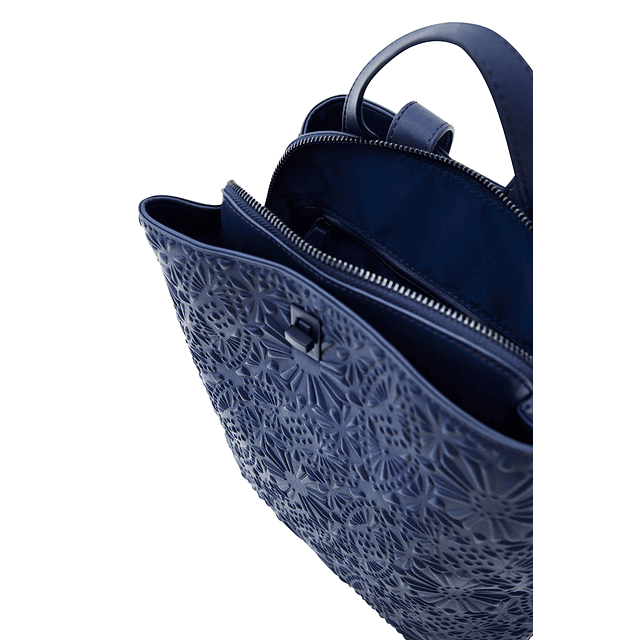 Accesorios para Mujer PU Backpack Mini, Azul, Talla única