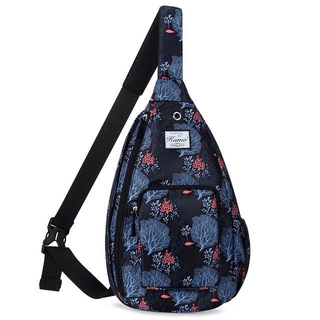 Mochila Sling, bolso de hombro en el pecho, bandolera, viaje