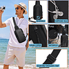 Bolso bandolera para hombres y mujeres, bolso de viaje antir