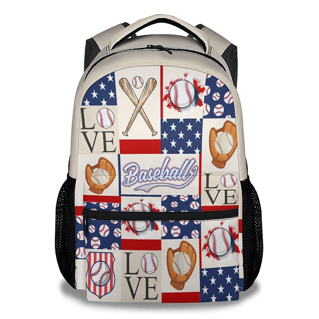 Mochila para niños para la escuela - Mochila de béisbol para