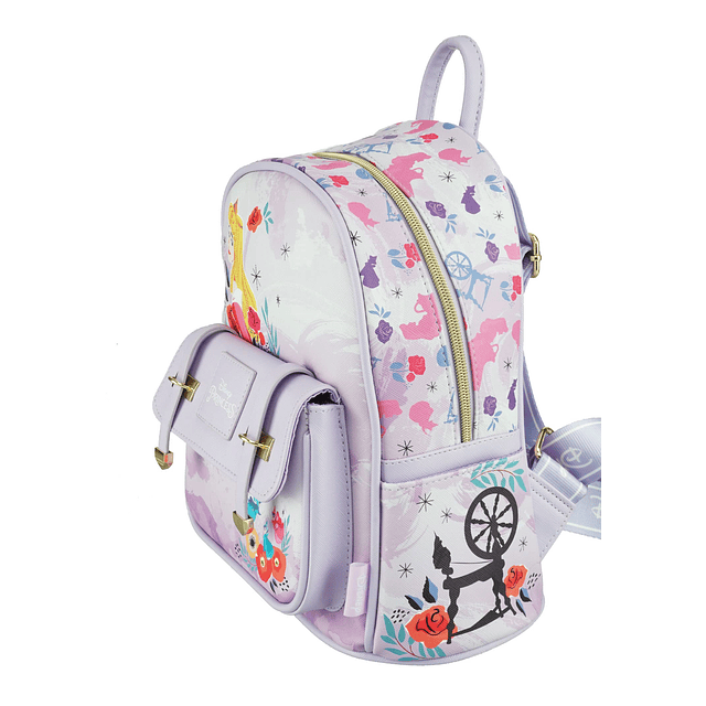 Mini mochila de cuero vegano de 11 pulgadas de La Bella Durm