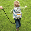 Mochila infantil con diseño de dinosaurio dibujado a mano pa