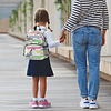 Mochila para niños de 13 pulgadas con rayas de colores, moch