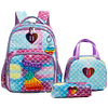 Mochila de juguete de sirena para niñas Mochila escolar para