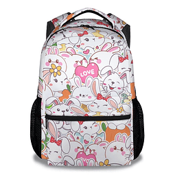 Mochila de conejito para niñas y niños – Mochilas blancas y