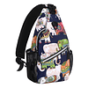 Mini mochila Sling, pequeña mochila de senderismo, bolsa de