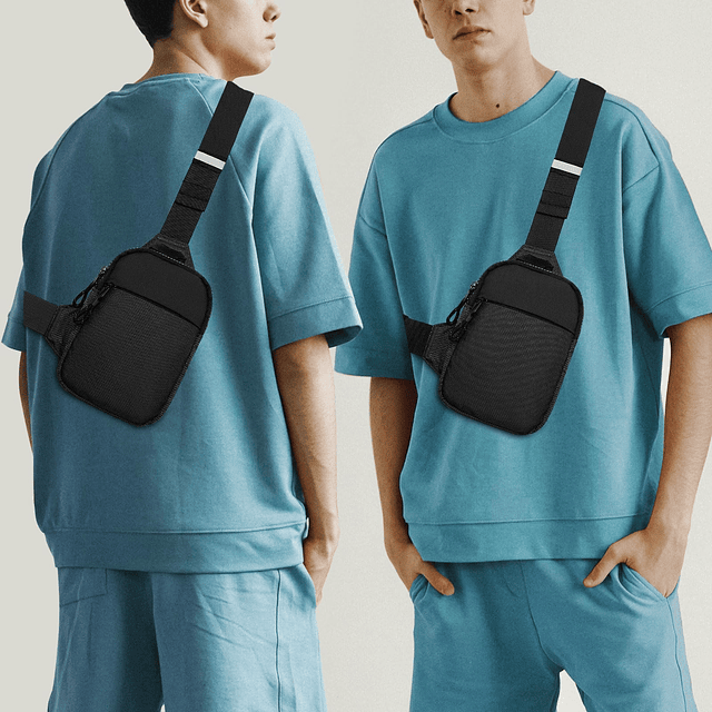 Mini bolso bandolera - Bolso pequeño de moda con correa ajus