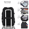 Mochila de viaje de negocios para ordenador portátil de 17 p