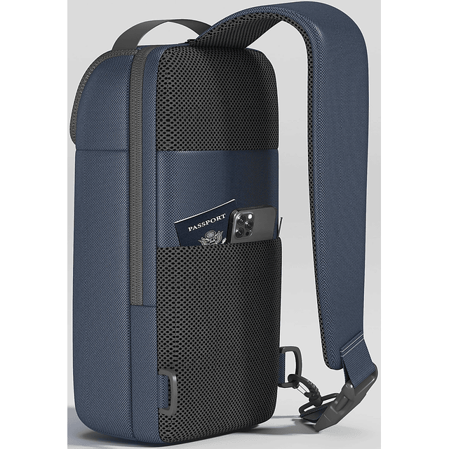 Bolso bandolera compacto EDC, bolso cruzado minimalista en e