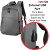 Mochila para computadora portátil de viaje, mochila para com