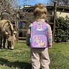 Mochila infantil de ciervos para niñas y niños, mochilas imp