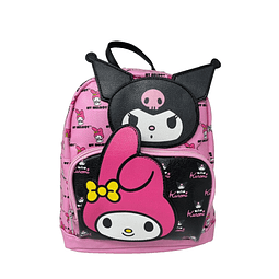 Hello Kitty My Melody Mochila mini de lujo de 10 con estampa