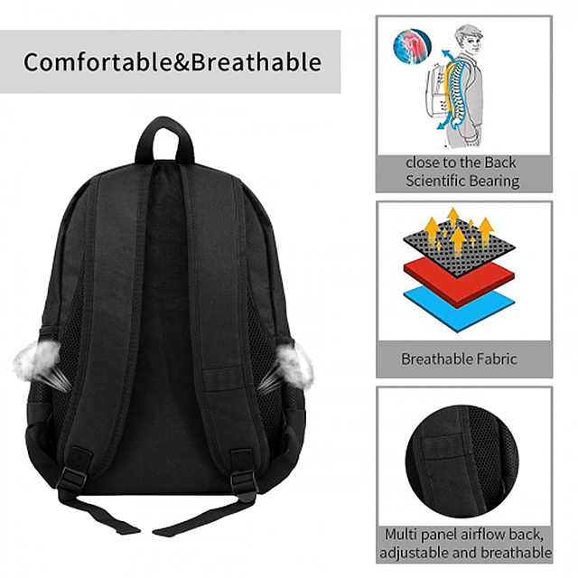 Mochila deportiva de voleibol, mochila escolar para niños, n