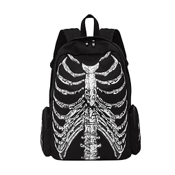 Bolso de hombro estilo punk Mochila gótica Mochila con esque