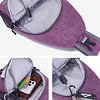 Mochila con una correa para hombre, bolso bandolera para muj