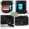 Mochila de gato negro con estampado 3D, mochila escolar popu