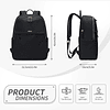 Mochila para computadora portátil para Mujer con Compartimen