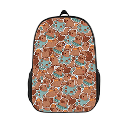 Mochila grande con diseño de animales lindos, mochilas casua