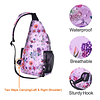 Mochila Sling, Mochila multiusos para viajes, senderismo, mo