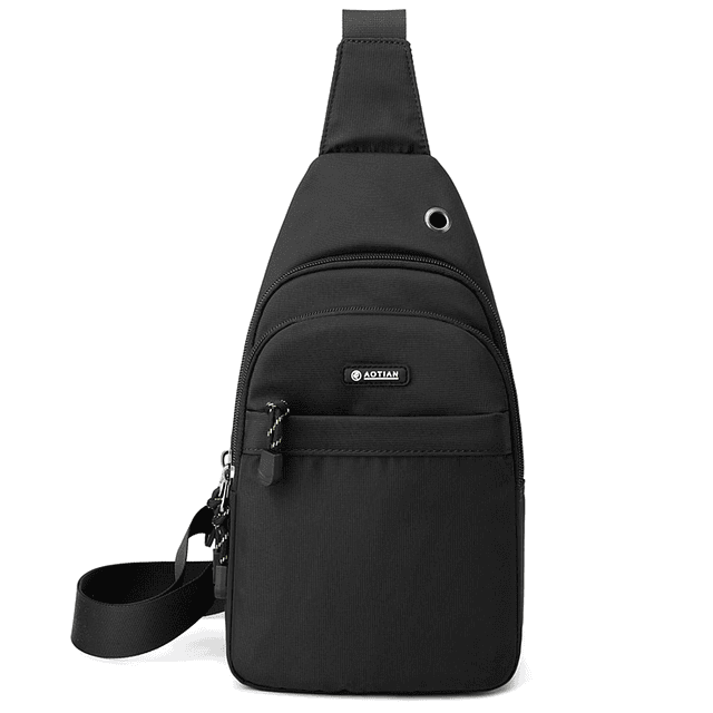 Bolso bandolera para hombres y mujeres, pequeño bolso de hom