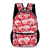 Mochila de flamenco para niños, niñas y niños, escuela, 16.0