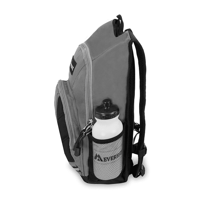 Mini mochila de senderismo, gris oscuro/negro, talla única