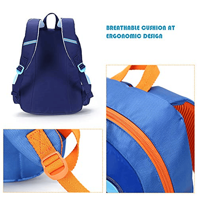 Mochila preescolar personalizada para niños con dibujos anim