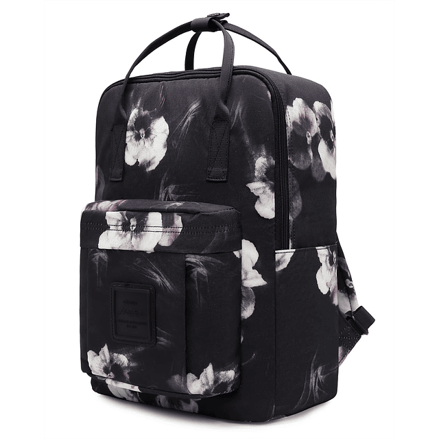 BESTIE Mochila floral, bolso elegante para viajes universita