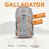 Gallagator 20 Daypack - Bolsa de viaje a mochila de senderis