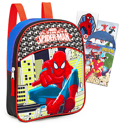 Marvel Spiderman Mochila Set para niños preescolares – Paque