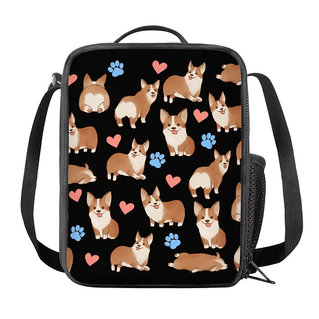 Mochilas con estampado de Corgi para la escuela primaria, ni