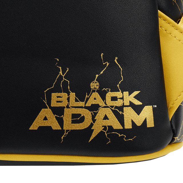 Mini mochila negra para cosplay ADAM Light UP de DC Comics