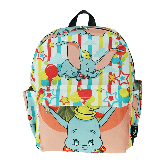 Dumbo Mochila de lujo con estampado extragrande de 12 pulgad