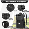 Mochila para ordenador portátil para hombre, mochila informa