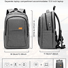 Mochila para computadora portátil de Negocios para Hombres,