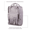 Macaroon Unicorn 16L Travel School Ladies College Girls Moch