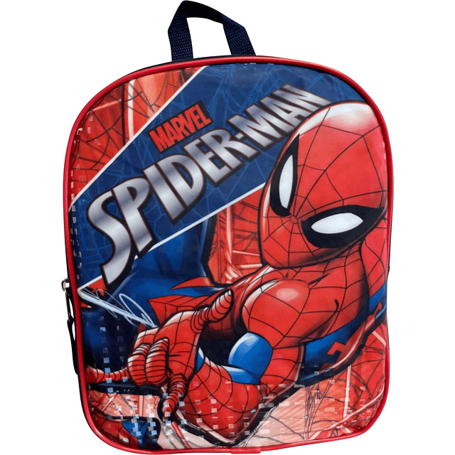 Mochila Mini Spider-Man 11 Azul Marino-Rojo