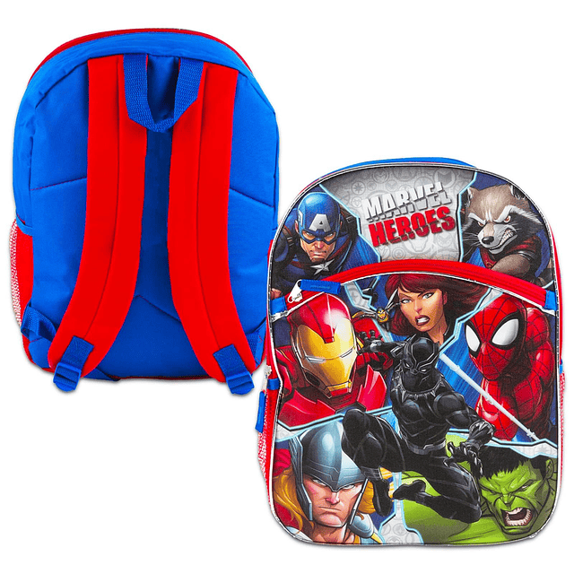 Mochila Marvel Avengers para niños – Paquete con mochila de