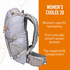 Mochila Coulee 20 para mujer - Mochila ligera para senderism