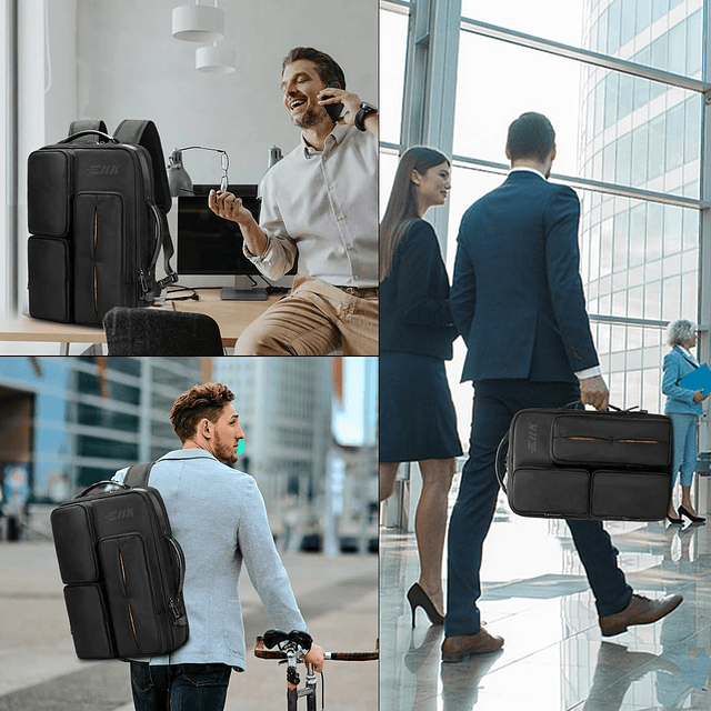 Mochila para computadora portátil para hombres de 17 pulgada