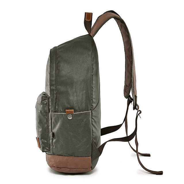 Mochila de lona ligera urbana TSD verde militar | Ligero y d