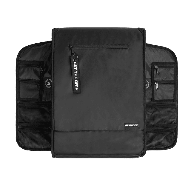 mochila de viaje con compartimento para portátil negro - moc