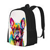 Mochila para niños con diseño de Bulldog Francés para niños