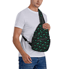 Space Planet Sling Bag, mochila cruzada multiusos, bolso de