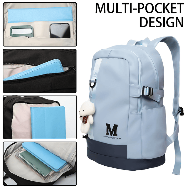 Mochila con aislamiento para niños y niñas, mochila escolar