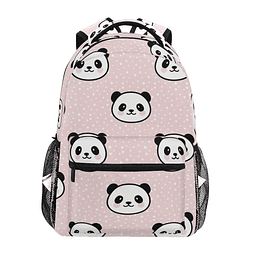 Mochilas Panda Girls para la escuela primaria Linda mochila