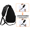 Mochila bandolera pequeña para senderismo para mujeres y hom