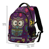 Mandala Boho Owl Mochilas para ordenador portátil, escuela,