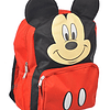 Mochila Mickey Mouse Big Smiles - roja, talla única