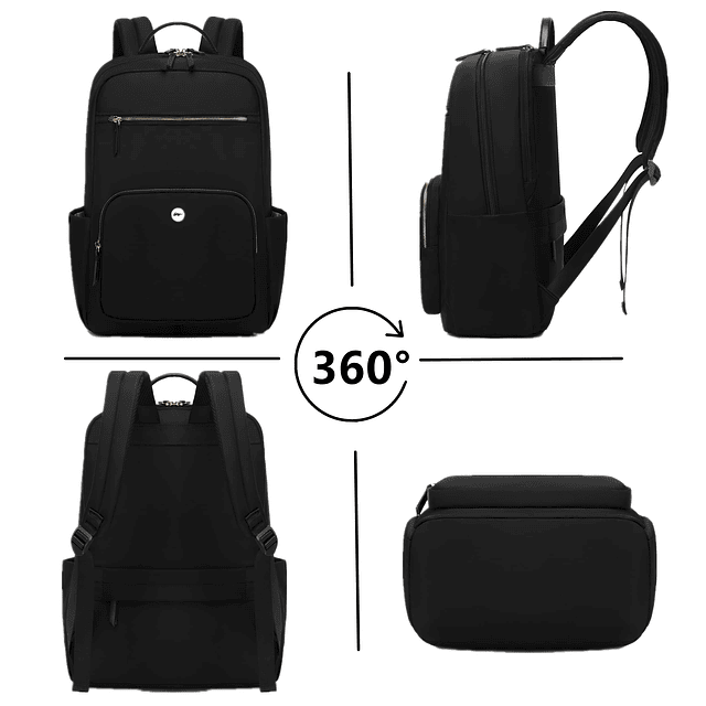 Mochila de viaje para computadora portátil, bolsa para compu